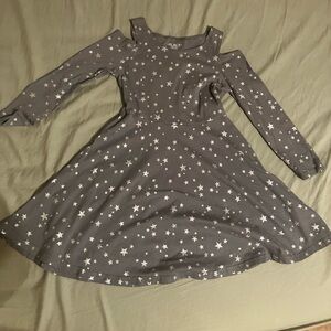 Children’s Place long sleeved dress with shoulder cutout